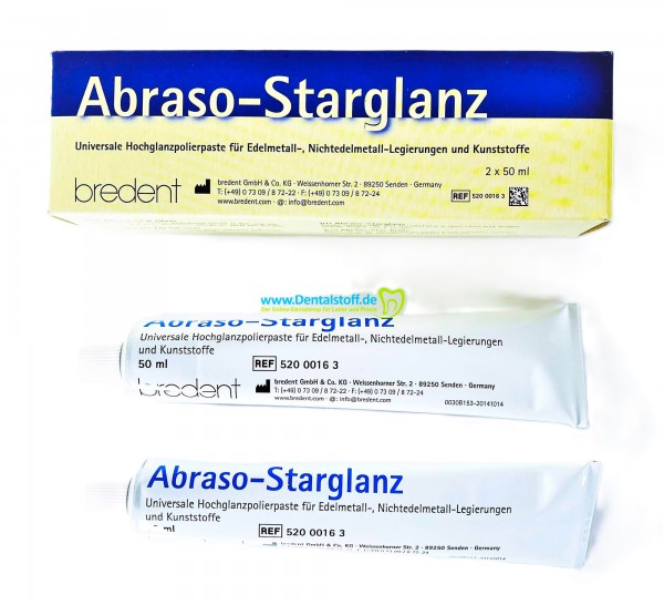 Abraso Starglanz Hochglanzpolierpaste 52000163 - 2x 50ml