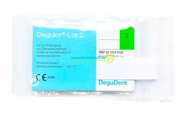 Degulor Lot 2 - Lot für nach dem Brand 5312100120 - 4g