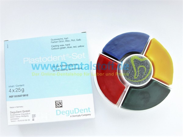 Plastodent Aufwachsset - 4 Wachse (4x25g) 25370012 - Stück