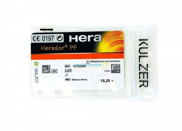 Herador PF - hochgoldhaltige Aufbrennkeramiklegierung 16150000 - 10g
