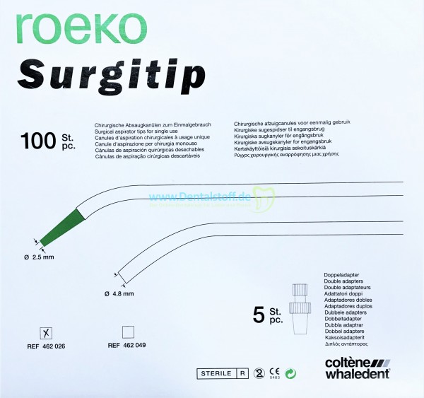 Surgitip Chirurgische Absaugkanülen steril