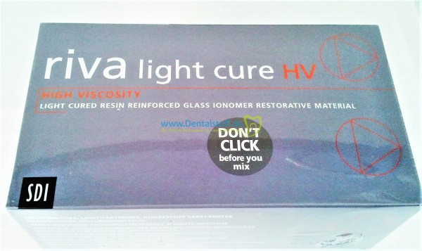 Riva Light Cure Pulver/Flüssigkeit Set