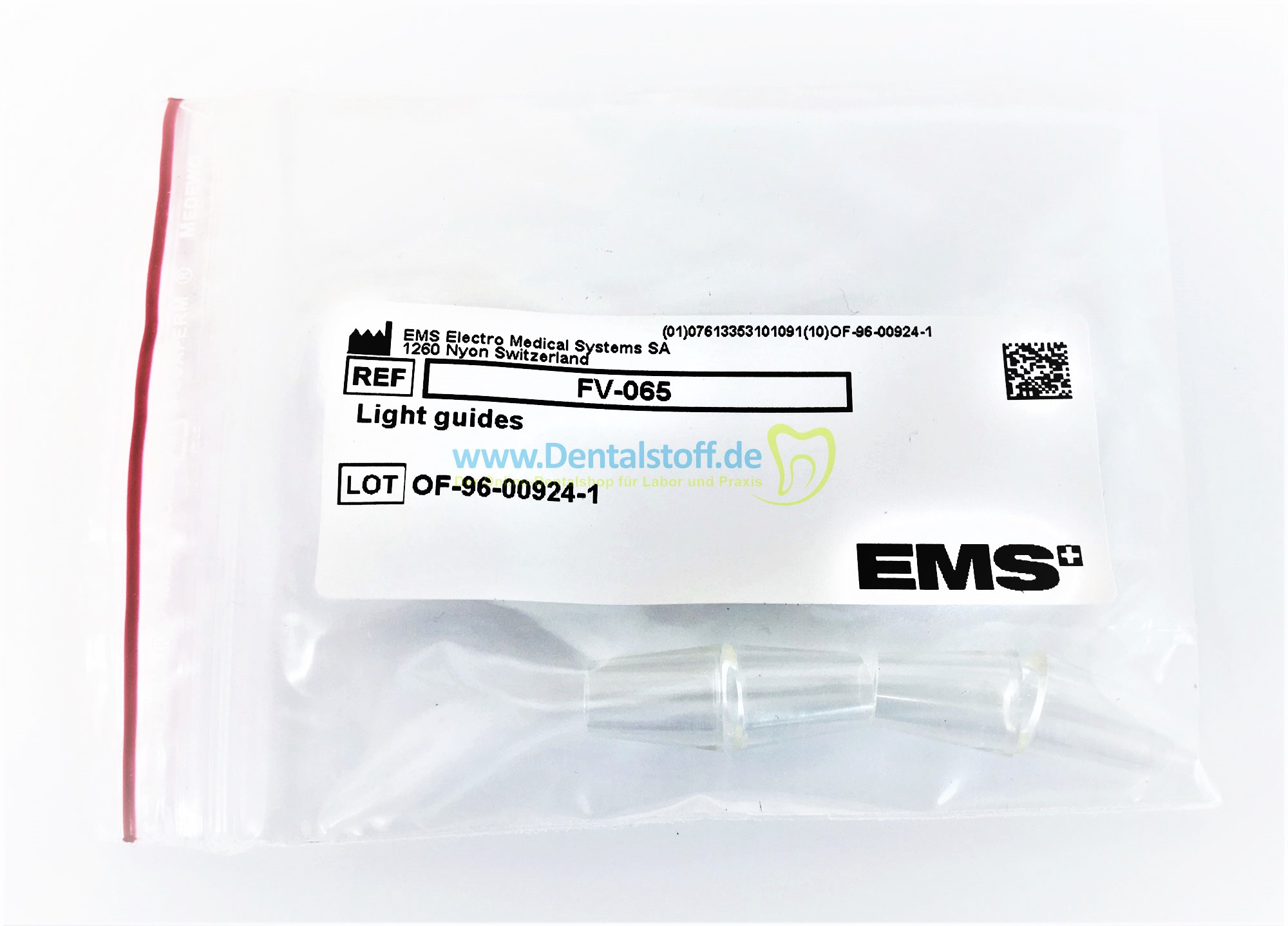 EMS Piezon Handstück Lichtleiter FV065 Dentalstoff Der