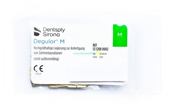 Degulor M - hochgoldhaltige Legierung, nicht aufbrennfähig 5312080002 - 25g