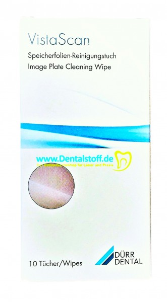 Vistascan Reinigungstücher für Speicherfolien CCB351B1001 - 10 Stück
