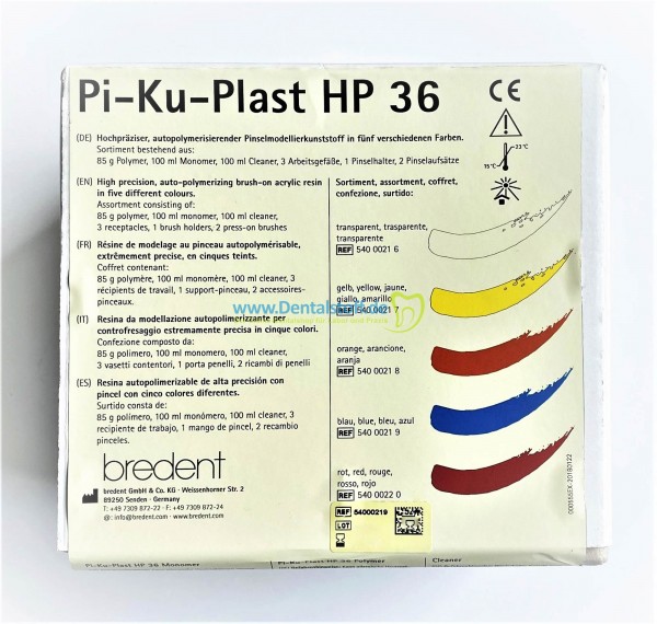 Pi Ku Plast HP 36 Pinselkunststoff
