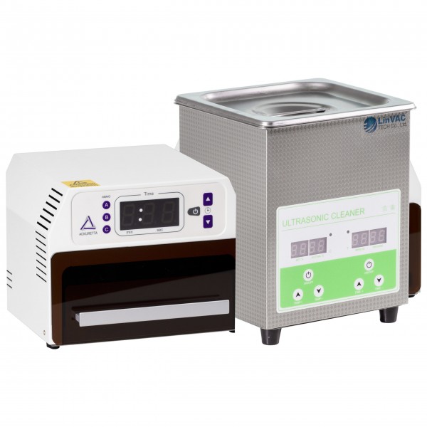 ADORPRINT Finalisierungs Set - UV End-Härte-Gerät + Ultraschall-Gerät