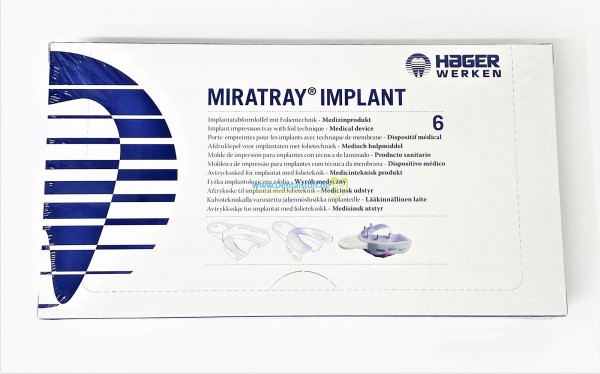 Miratray Abdrucklöffel Implant Folie