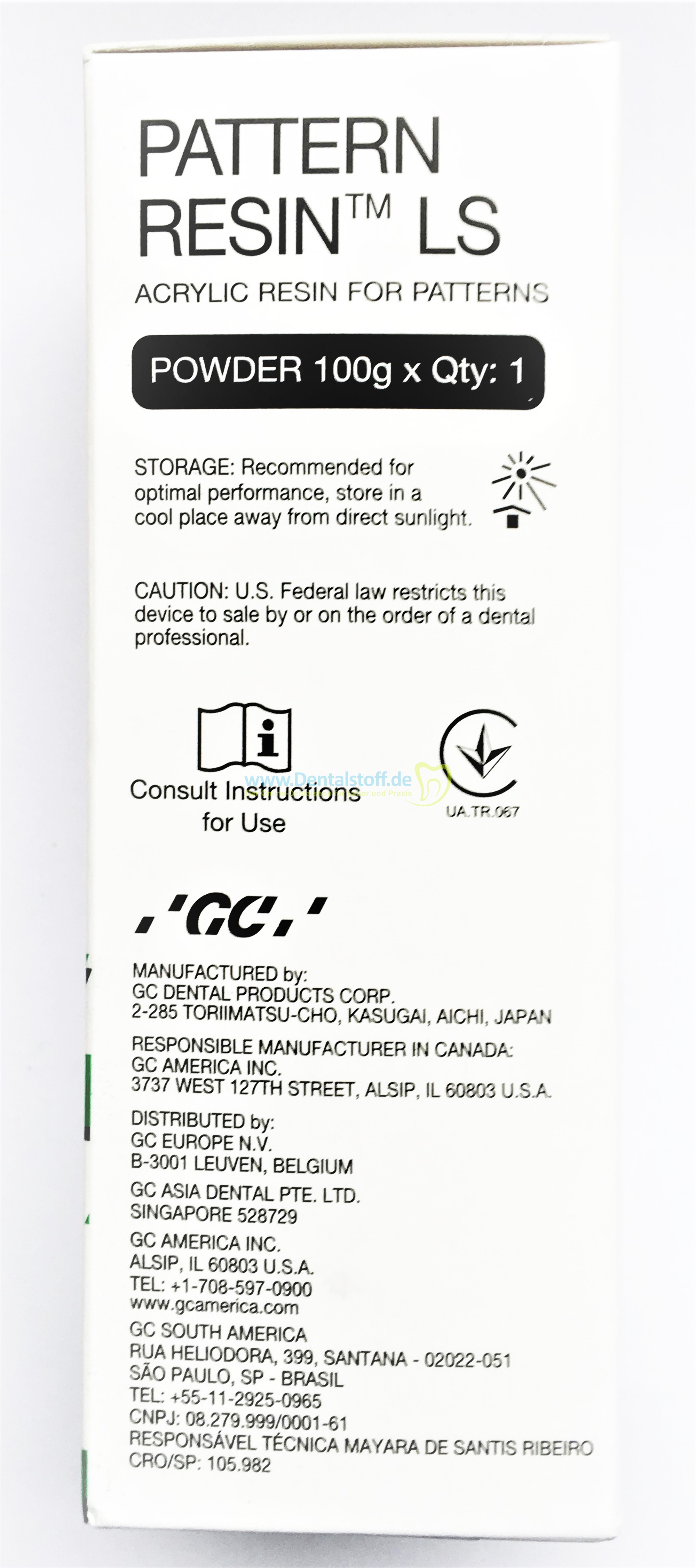 GC Pattern Resin LS Flüssigkeit Dentalstoff.de Der für Labor & Praxis