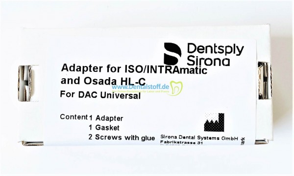 DAC Adapter für Blue Deckel ISO/INTRAMATIC Adapter 6051648