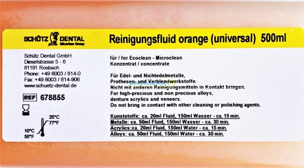 Microclean Reinigungsfluid orange universal 678855 - 500ml