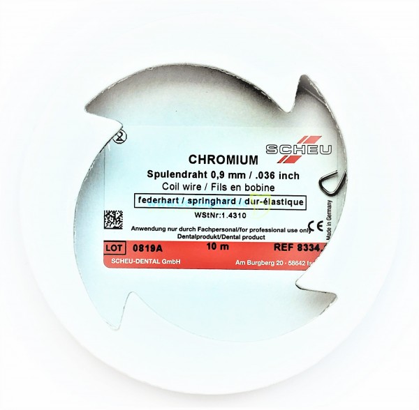 Chromium Draht federhart
