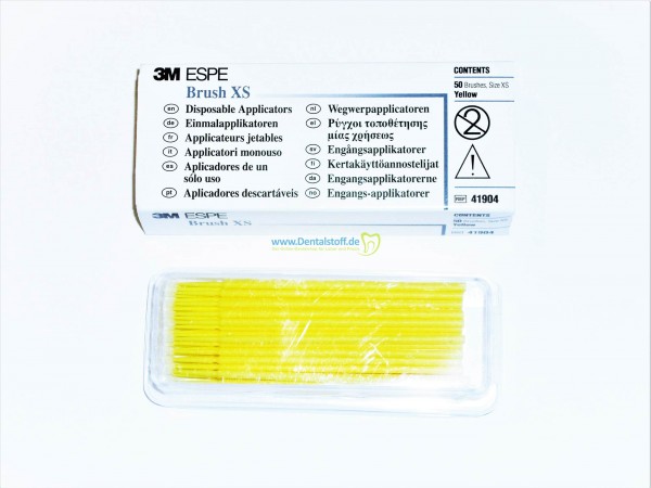 Einmalapplikatoren XS gelb fein 41904 - 50 Stück