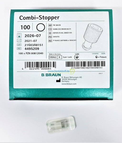 Combi Stopper für Luer Lock