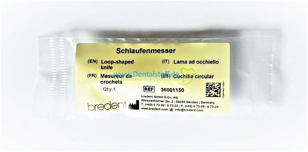Schlaufenmesser für Abdruck Cut Griff 36001150
