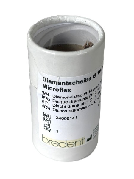 Diamantscheibe 16mm beidseitig montiert