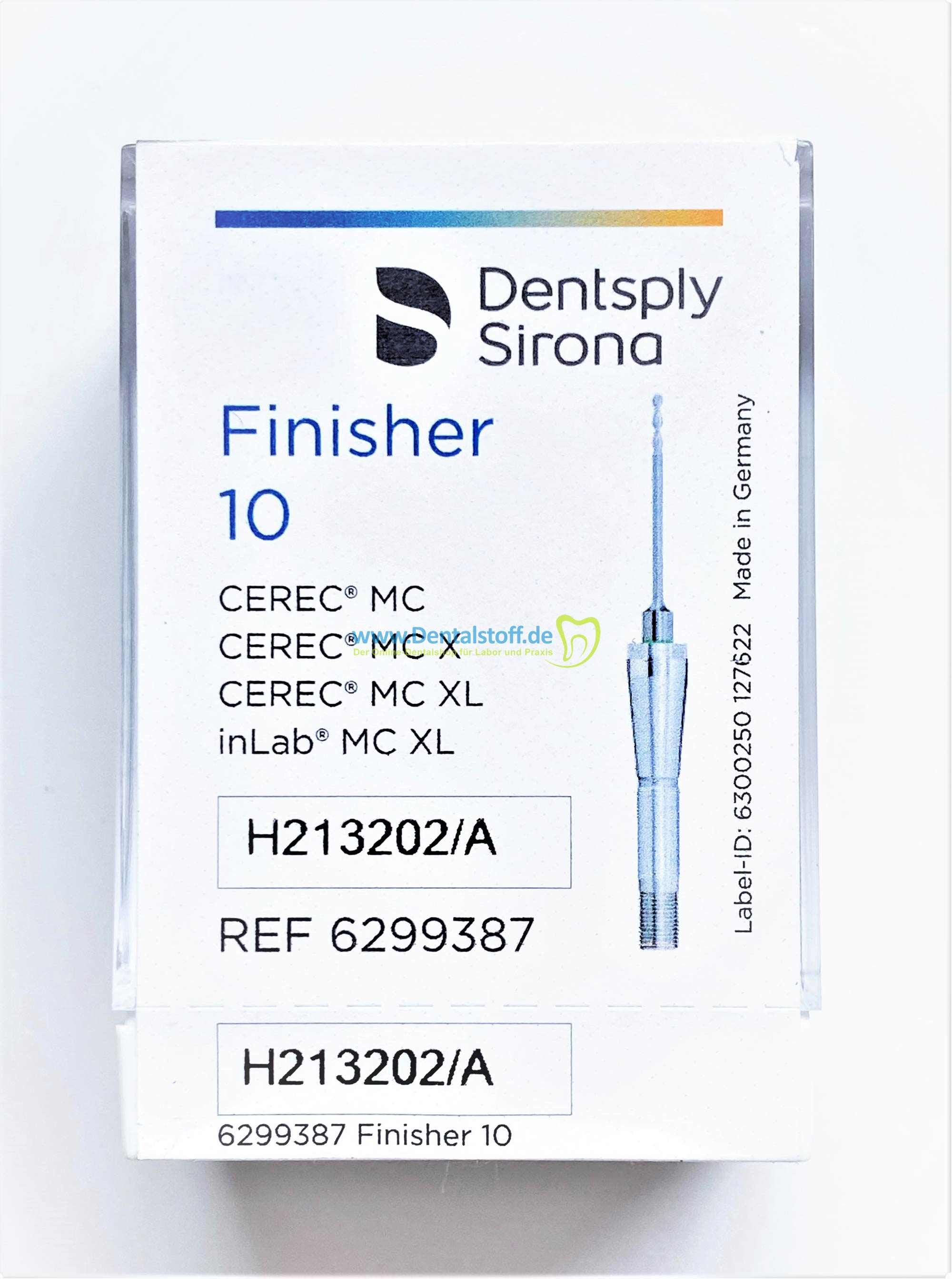 Dentsply Sirona Cerec Inlab MC XL Finisher 10 6299387 - 3 Stück ...