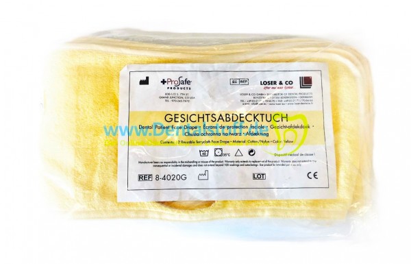 Gesichtsschutztuch Frottee - 12 Stück