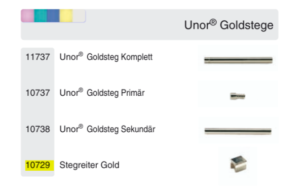 Duraplant Unor Stegreiter Gold 10729