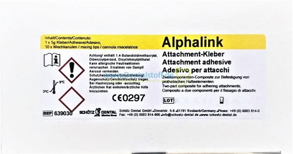 Alphalink Attachmentkleber 639030 - Set
