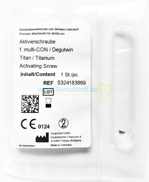 multi CON 1 / Degutwin Titan Aktivierschraube 5324183869