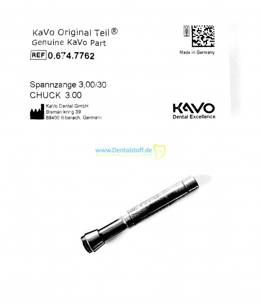 KaVo Spannzange 3mm - 0.674.7762