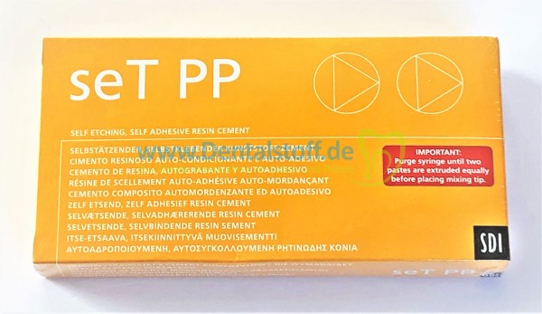 SET PP Kunststoffzement Spritze