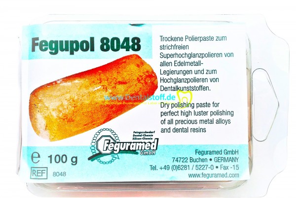 Fegupol Polierpaste 8048 orange - 100g
