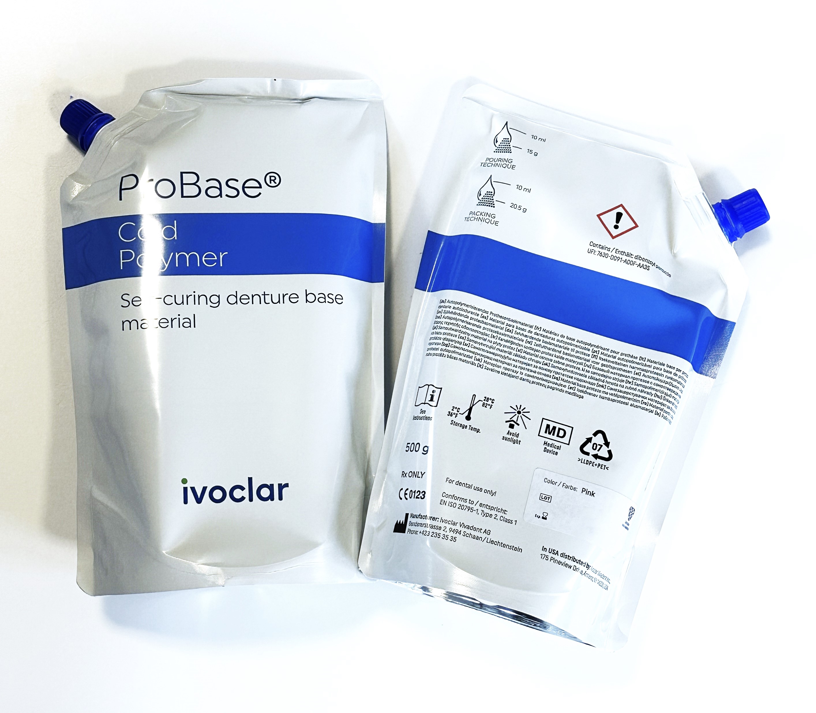 Ivoclar Vivadent ProBase Cold Polymer Pulver | Dentalstoff.de - Der ...
