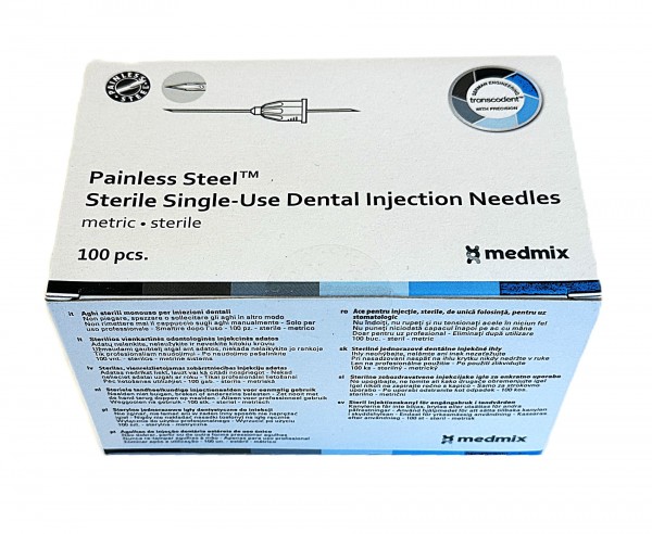 Transcodent Painless Steel Injektionskanülen