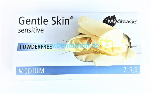 Gentle Skin Sensitive Latexhandschuhe weiss - 100 Stück
