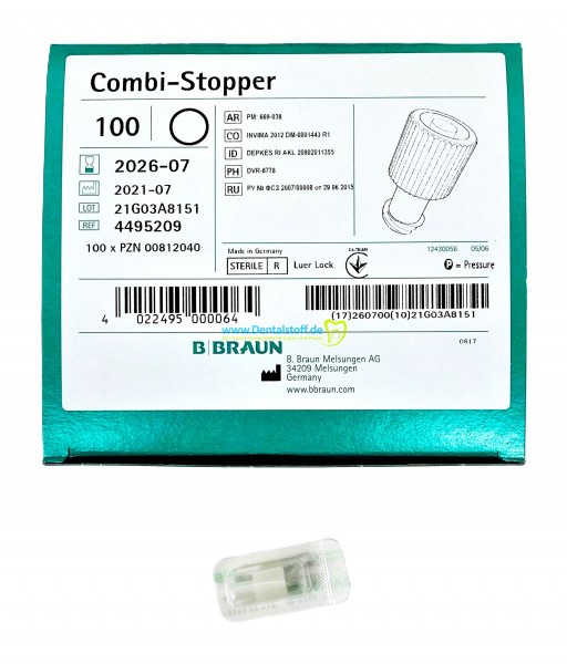 Combi Stopper für Luer Lock