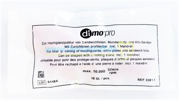 Dimo Polierscheiben unmontiert