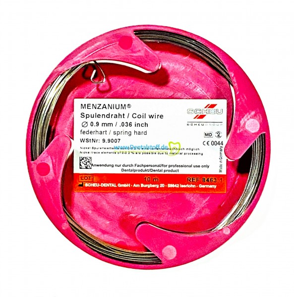 Menzanium Draht federhart Spule