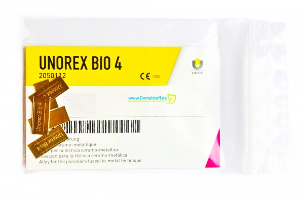 Unorex Bio 4 hochedel - Aufbrennlegierung 2050112 - 25g