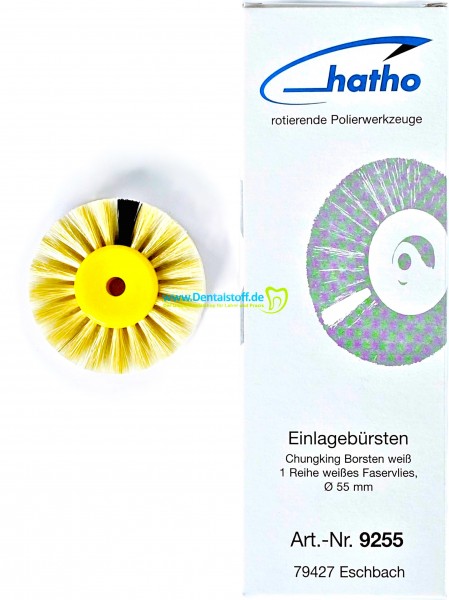 Polierbürste mit Vlieseinlage 55mm 9255 - 12 Stück