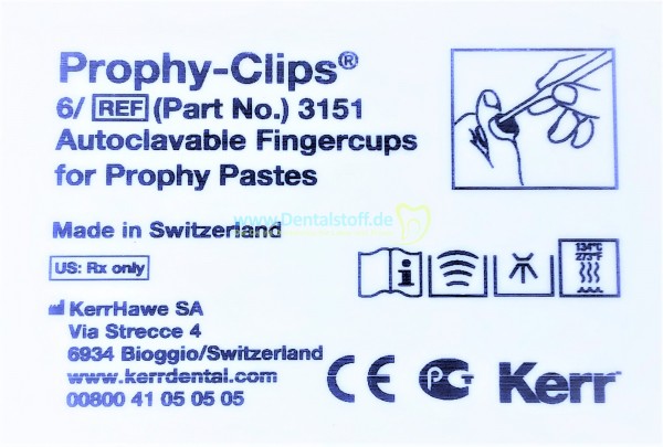 Cleanic Prophy Clips 3151 - 6 Stück