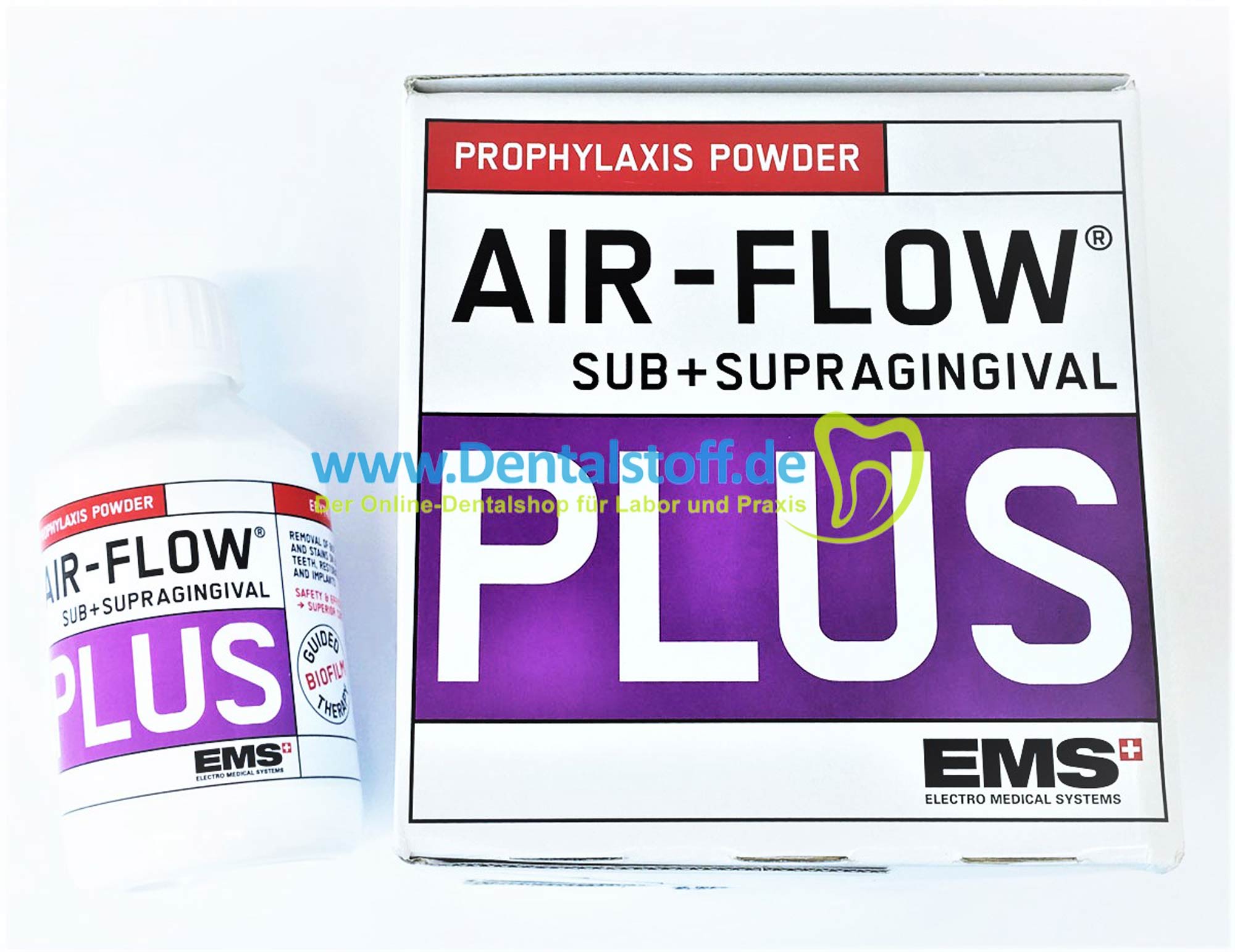 EMS Air Flow Reinigungspulver verschiedene Varianten Dentalstoff.de