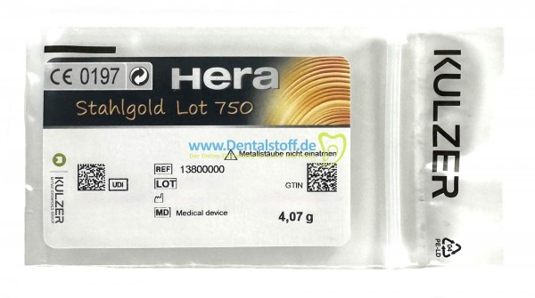 Stahlgold Lot 750 - sonstige Lote 13800000 - 4g